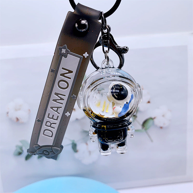 Wholesale Acrylic Oiled Spaceman Creative Keychain